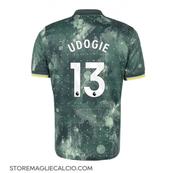 Tottenham Hotspur Destiny Udogie #13 Maglia Gara Terza Repliche 2024-25